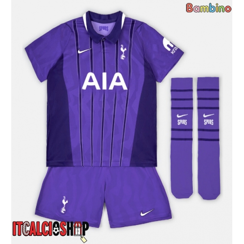 Tottenham Hotspur Mateus Fernandes #18 Terza Maglia Bambino 2026-27 Manica Corta (+ Pantaloni corti)
